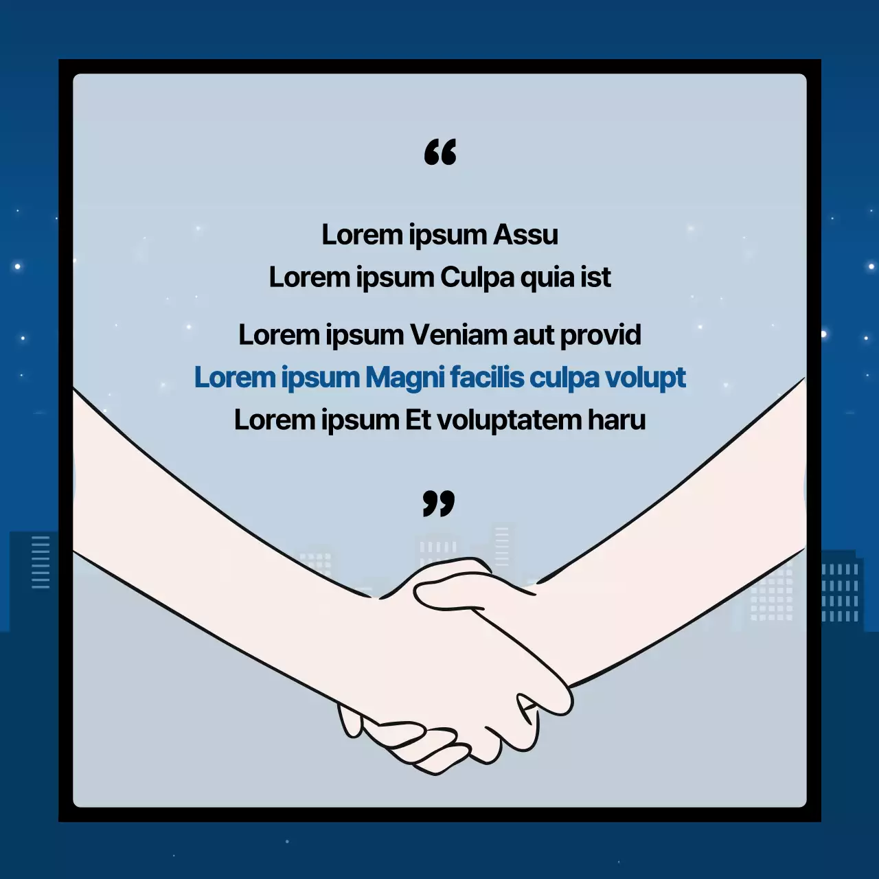 Wie man mit Zwischengeräuschen mit Knalleffekten in Marineblau und Orange umgeht