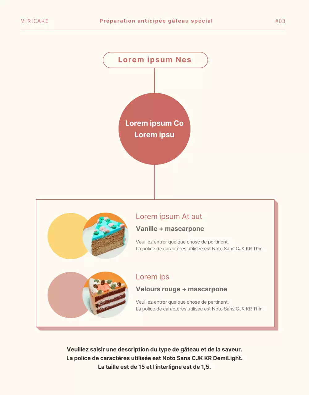 Gâteau de pré-commande aux couleurs pastel Page de détails personnalisée faite à la main Gâteau à lettres