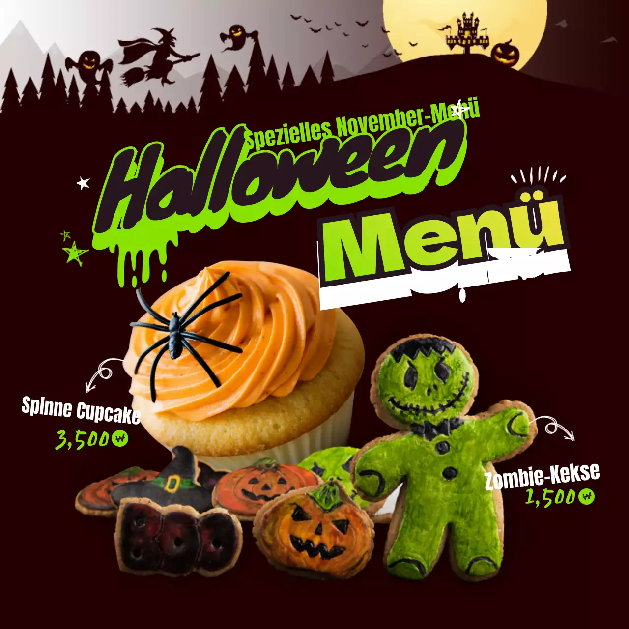 Halloween-Menü