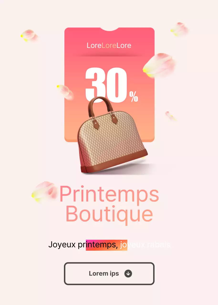 Magasiner pour le printemps