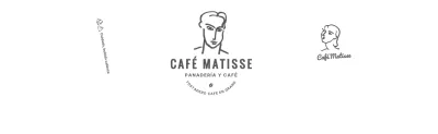 Concepto de logotipo de Brown's Masterpiece Drawing Cafe