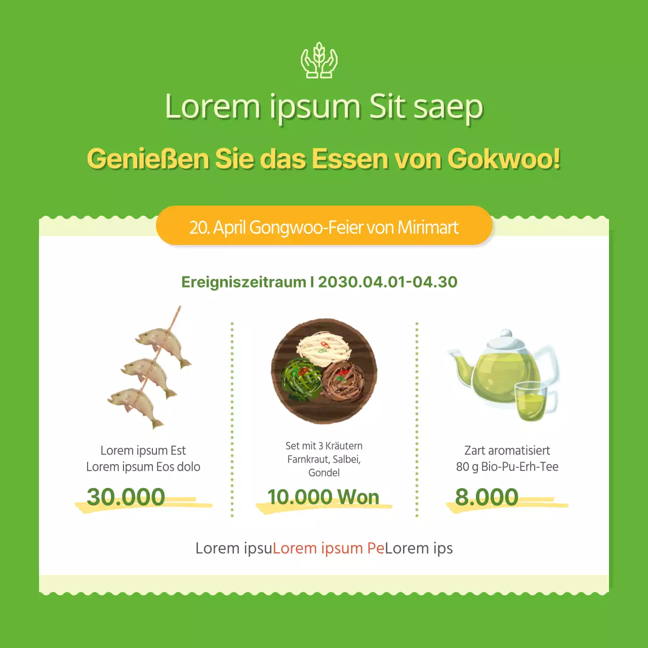 Ländliche Karte Nachrichten mit gelbem Hintergrund