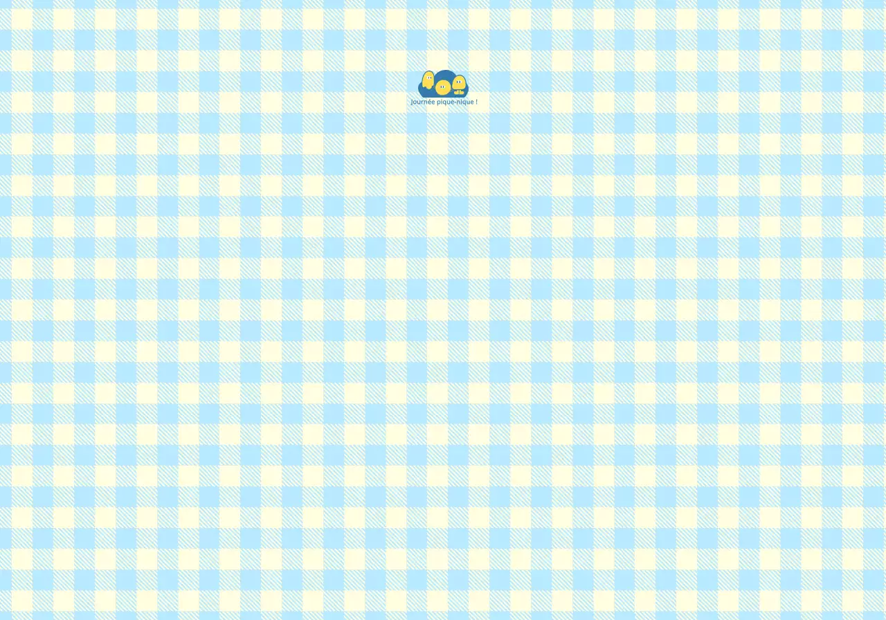 Articles personnalisés avec des motifs de craie jaunes et bleus et des illustrations de personnages mignons