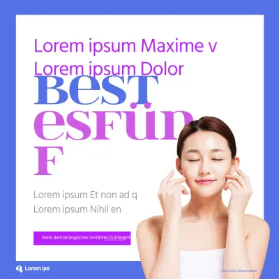 Ästhetische Behandlungen in blau-violetten Grundtönen Mitarbeiter der Dermatologie teilen ihre 5 besten dermatologischen Behandlungen