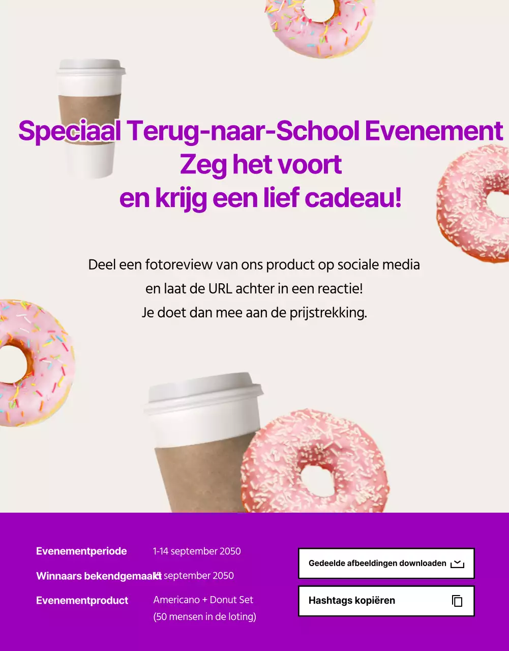 Paarse punten Terug naar school cadeau Laptop Pad Digitaal cadeau aanbiedingen