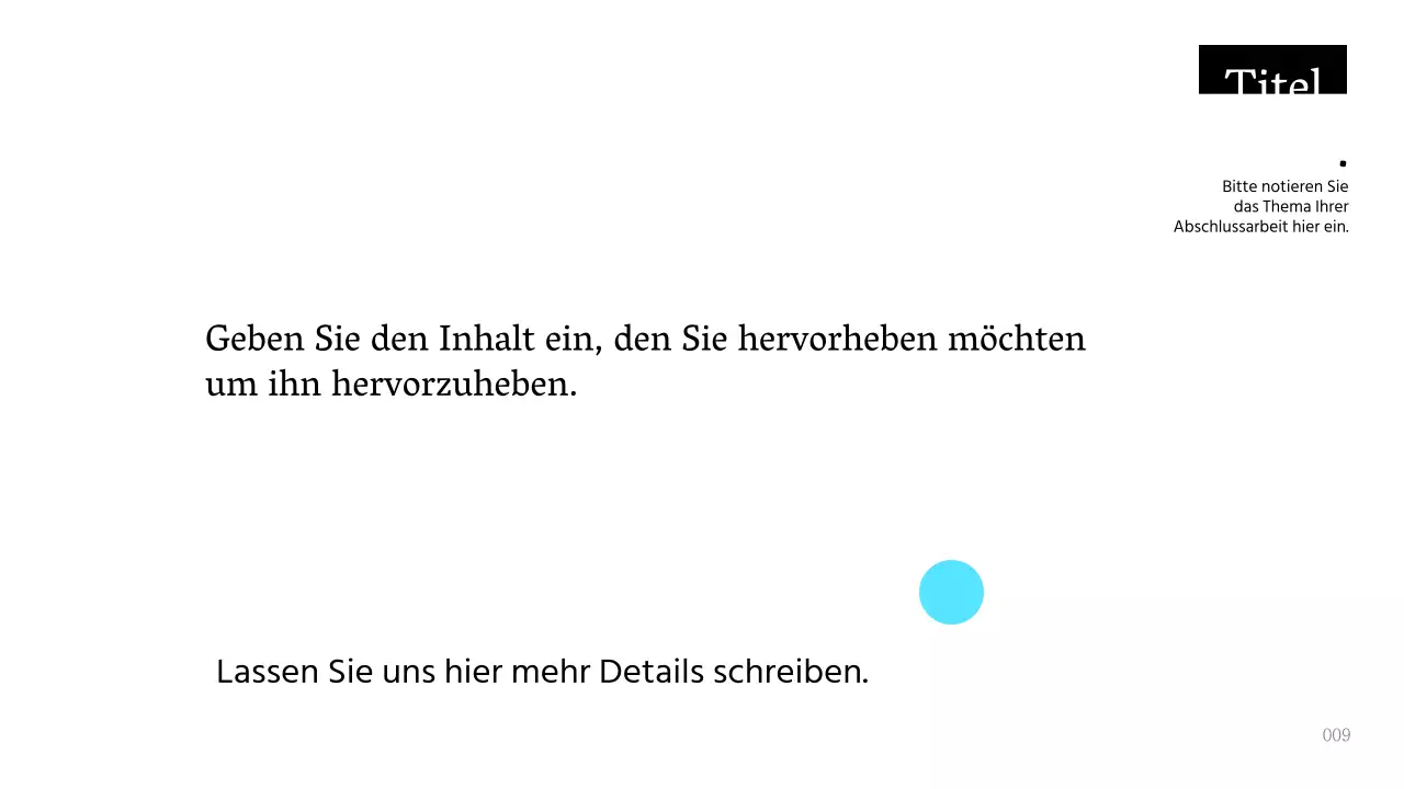 Erwägungsgrund der Abschlussfeier