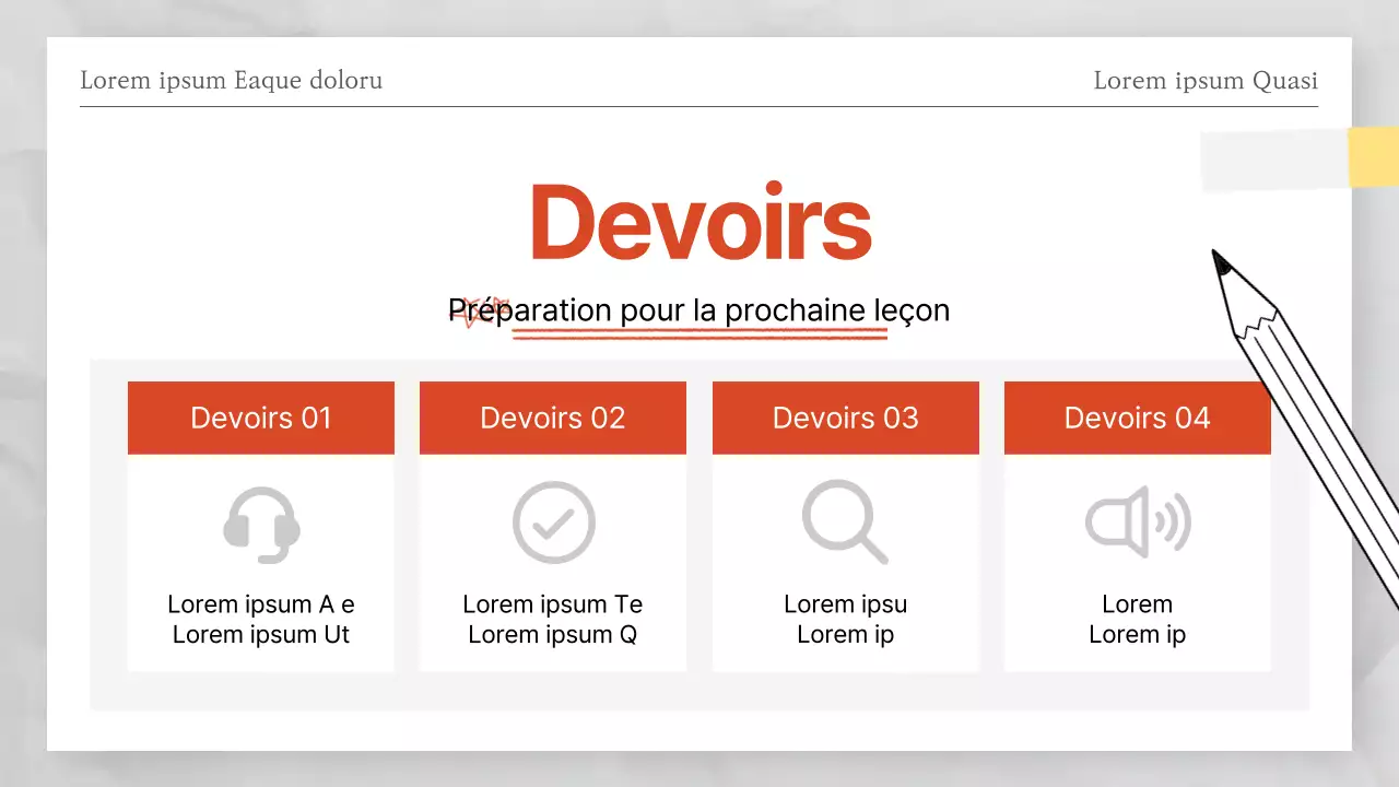 Réponses au test blanc et rouge de l'examen blanc et rouge