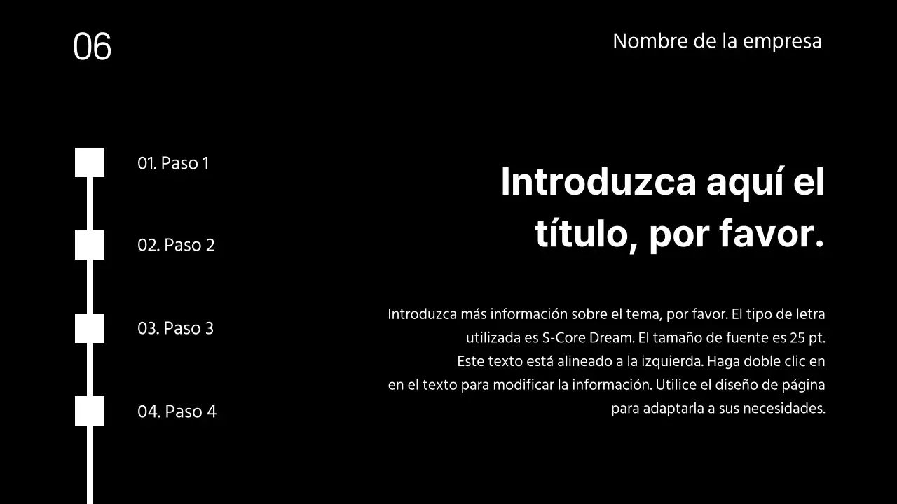 Presentaciones comerciales