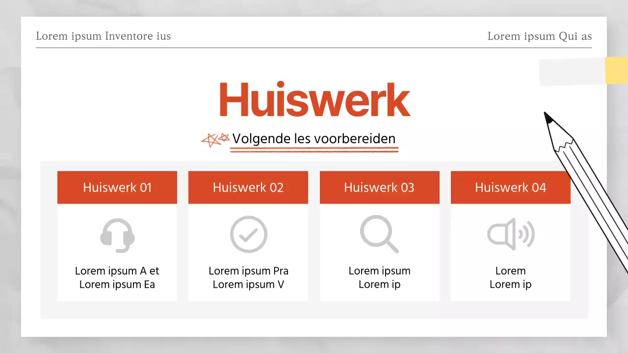 Rood en wit testpapier thema proefexamen antwoorden