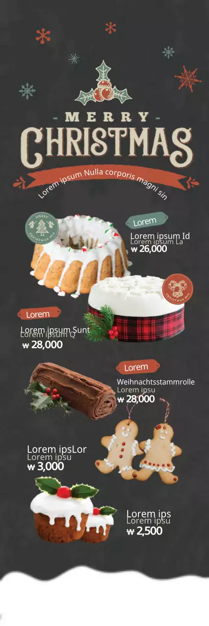 Weihnachtskuchen