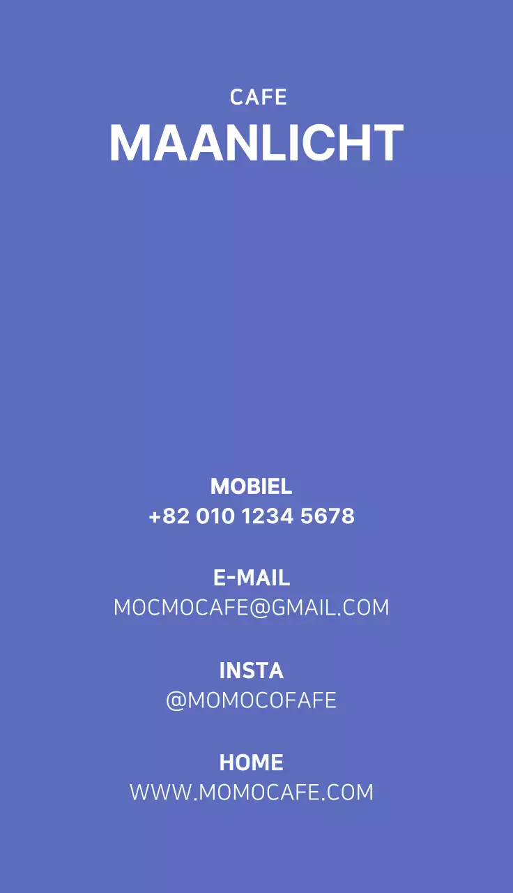 paarse koffie illustratie eenvoudige koffie illustratie visitekaartje voor cafe