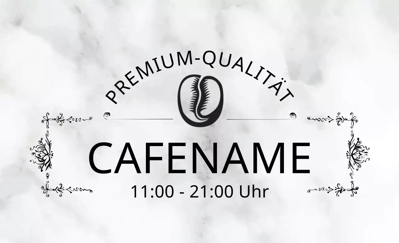 16 Cafe-Aufkleber