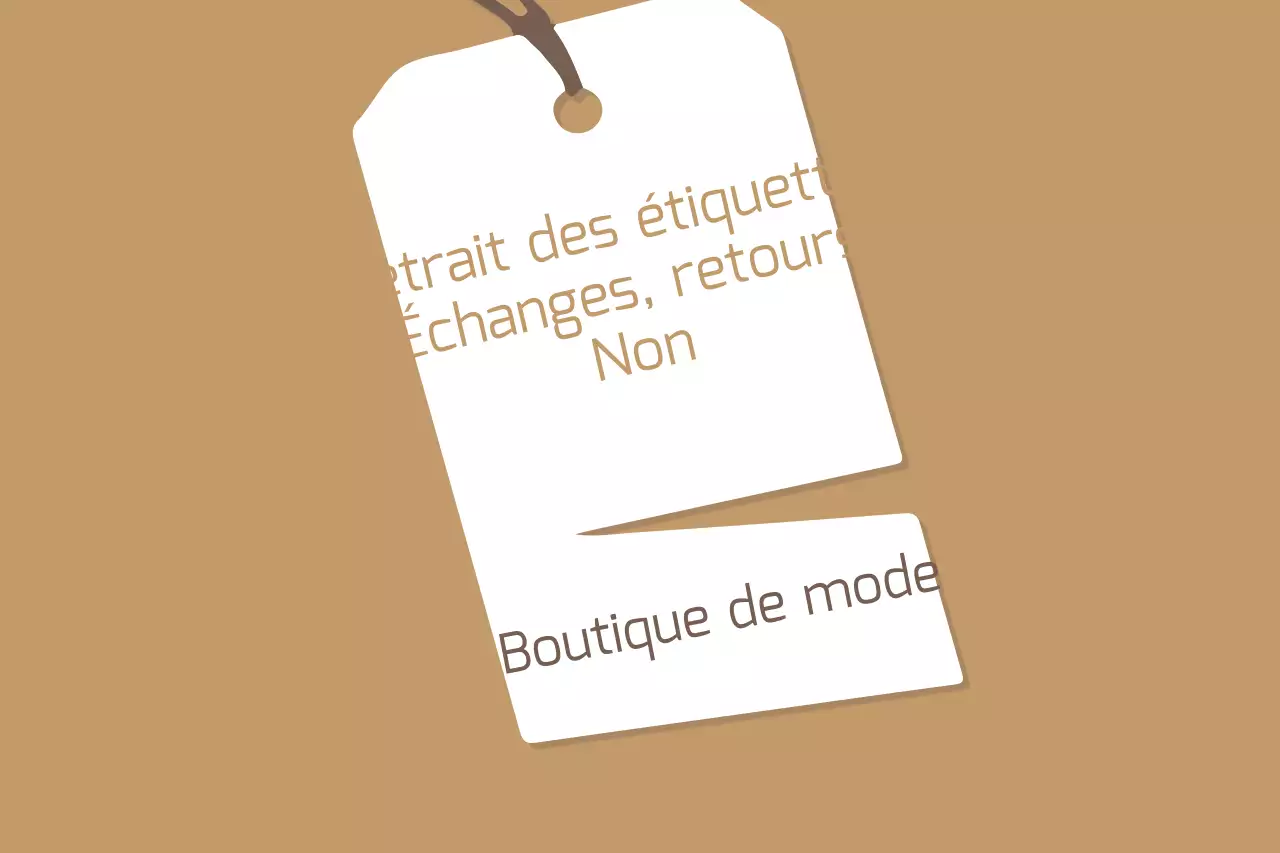Pas d'échanges/retours