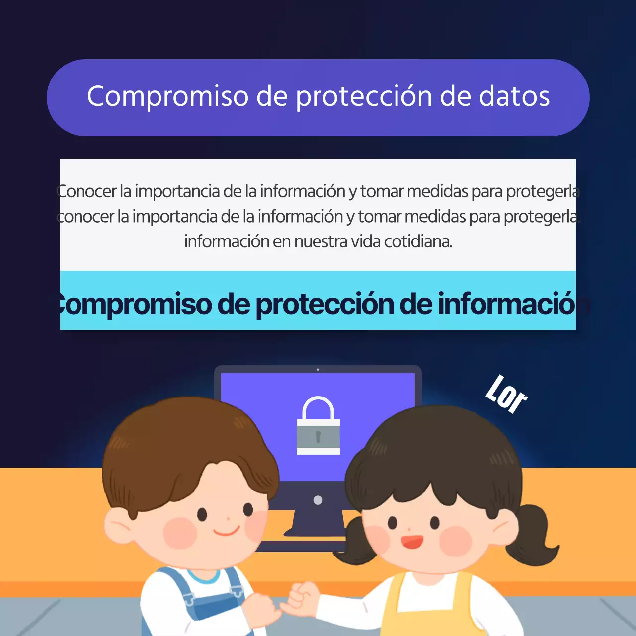 Dooclass Tarjeta del Día de la Protección de DatosNoticias Diseño