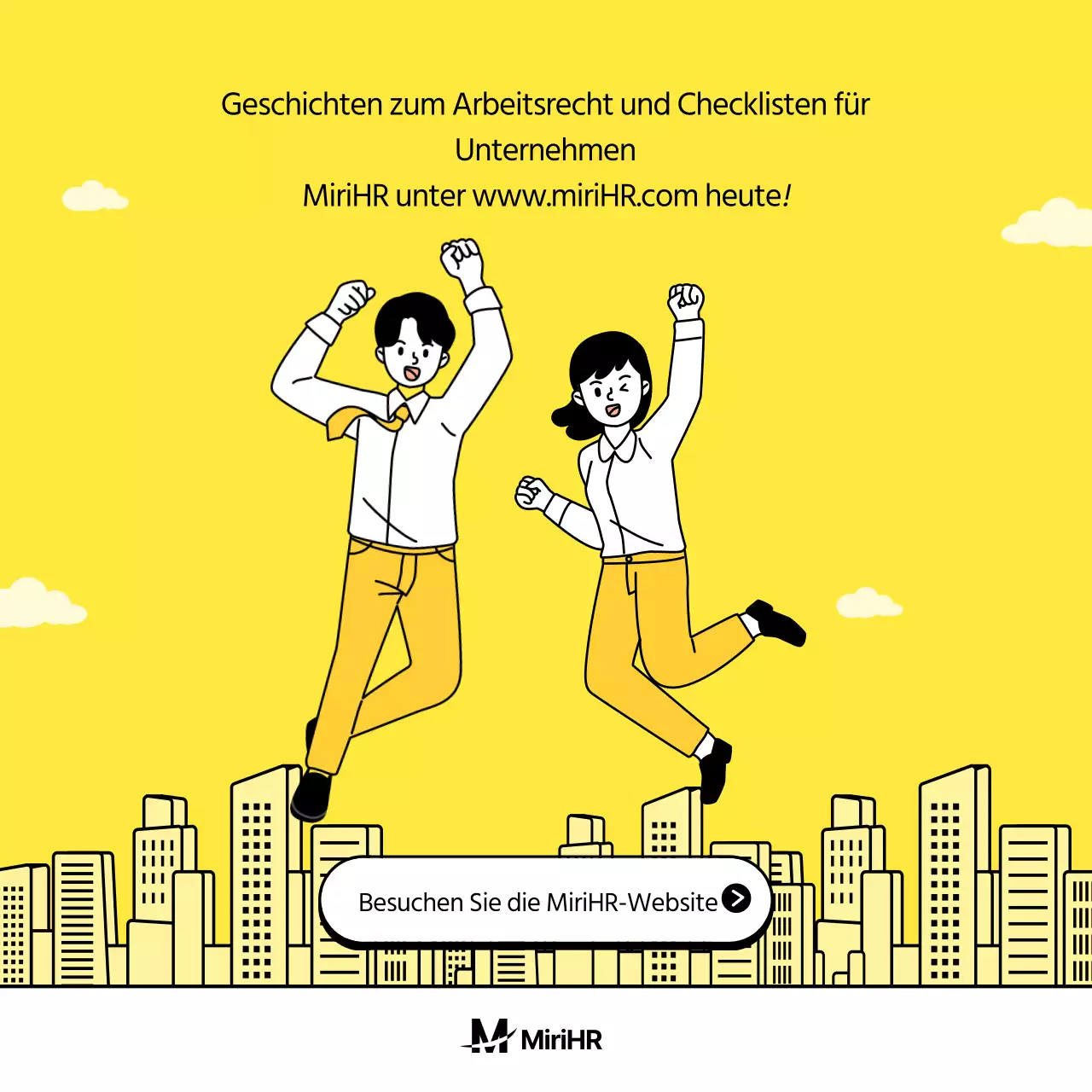 Gelbes Illustrationskonzept Arbeitsrechtsnovelle Gleichstellungsgesetz Leitfaden