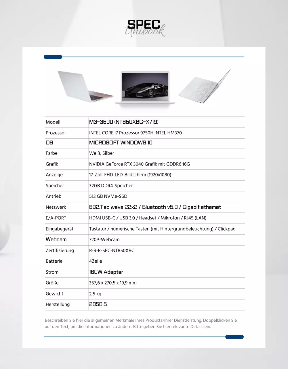 Erfahren Sie mehr über BlackTone Space Ultimate Performance Gaming Laptop