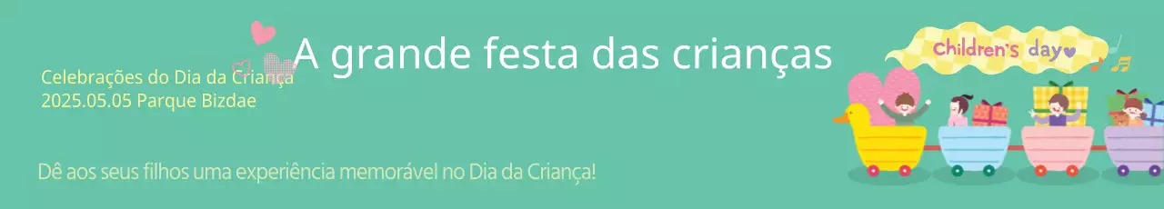 A grande festa das crianças