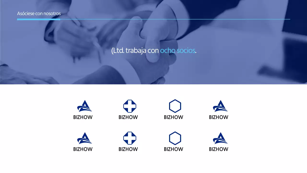 Carta de empresa minimalista