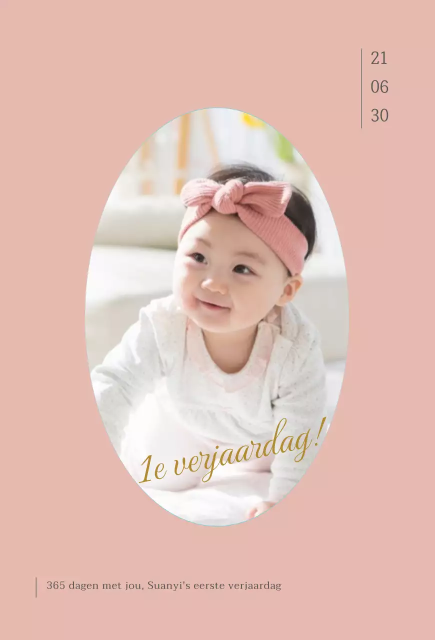 Eenvoudige stenen feestkaart