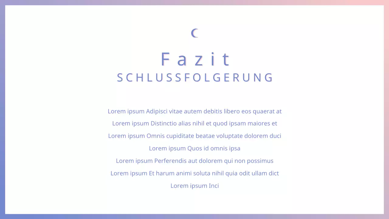 Pinkvora Flauschige Wolke Farbverlauf