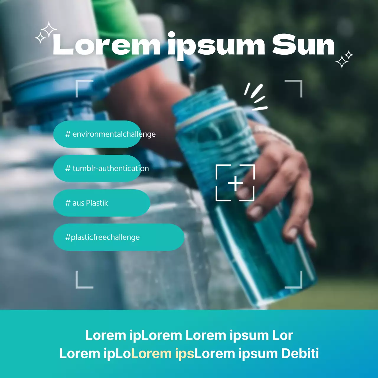 Hellblaues Kunststoff-Null-Authentifizierungsthema