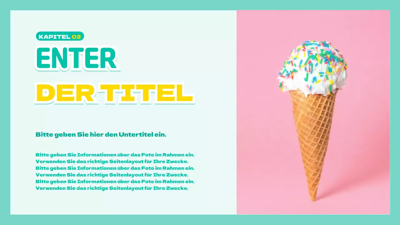 Saubere Präsentation der Minze