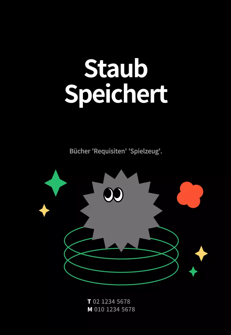 Schwarzes niedliches grafisches Gemischtwarenladenschild