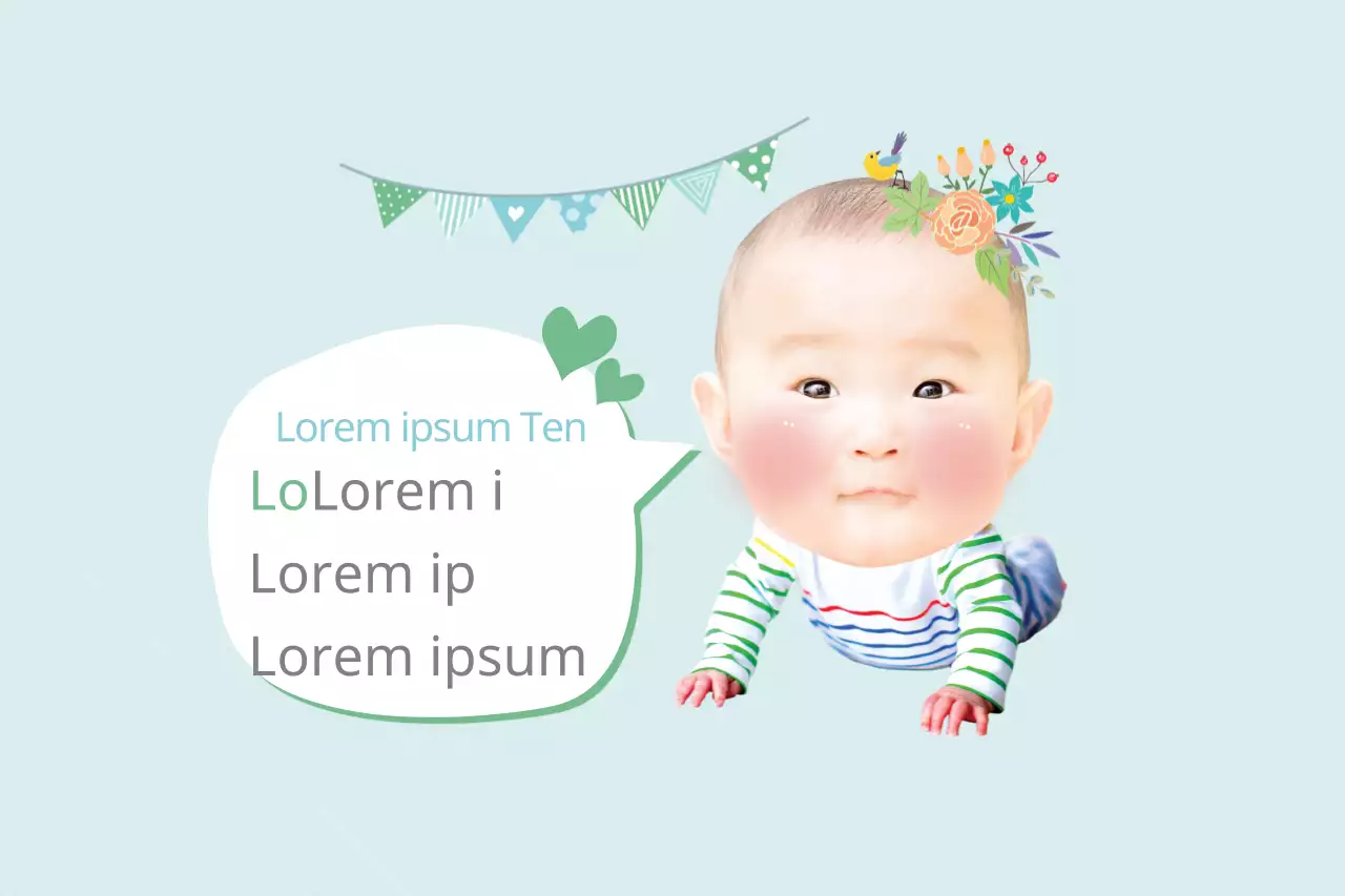 Der erste Geburtstag von Ye Eun Yi