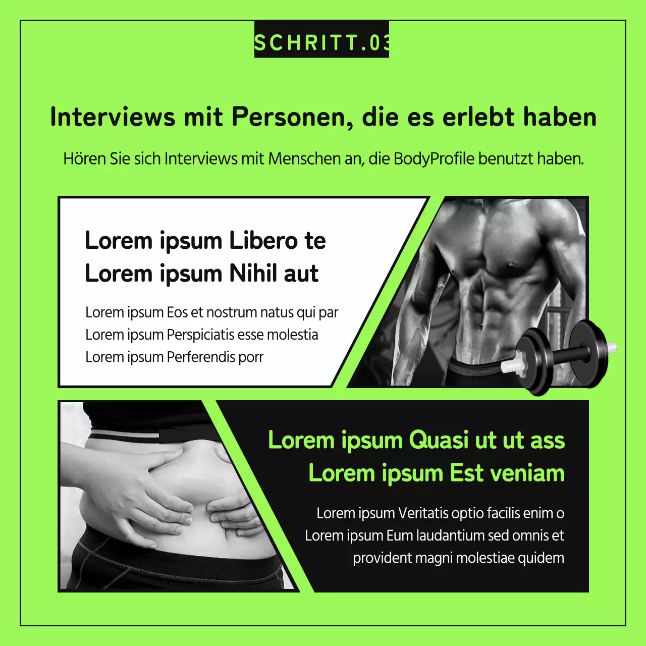 Diskutieren Sie die Vor- und Nachteile von fluoreszierenden lindgrünen und schwarzen jugendlichen Körperprofilen