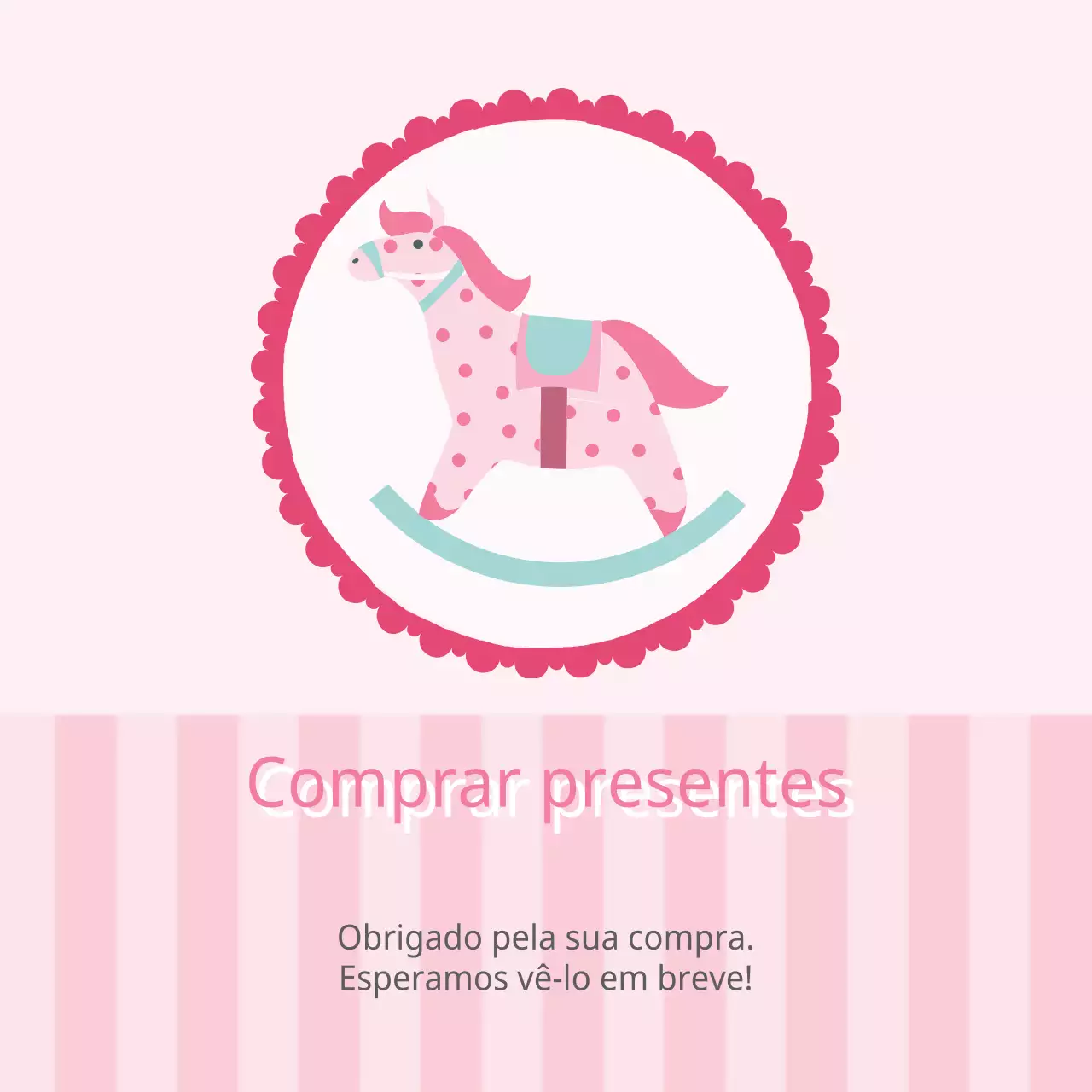 Presentes de compra de zebra