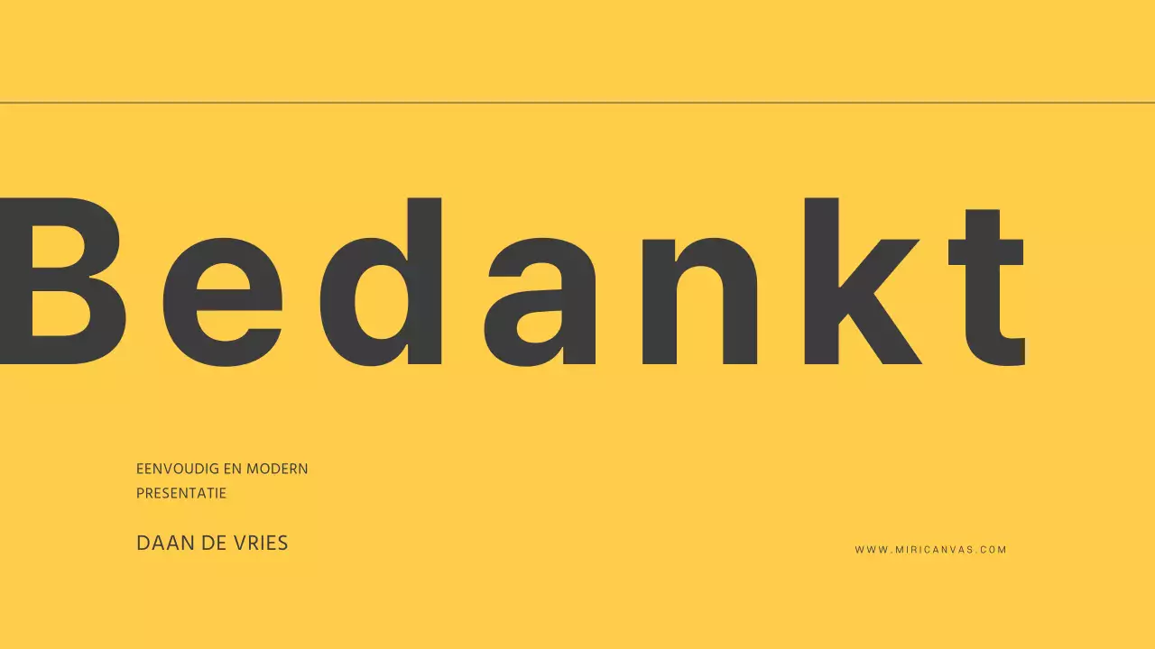 Eenvoudige presentaties