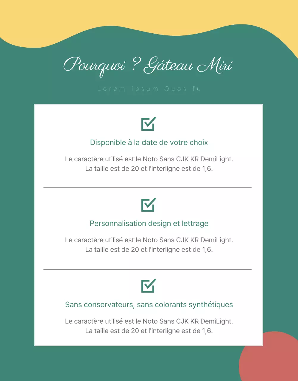 Gâteau de pré-commande aux couleurs pastel Page de détails personnalisée faite à la main Gâteau à lettres