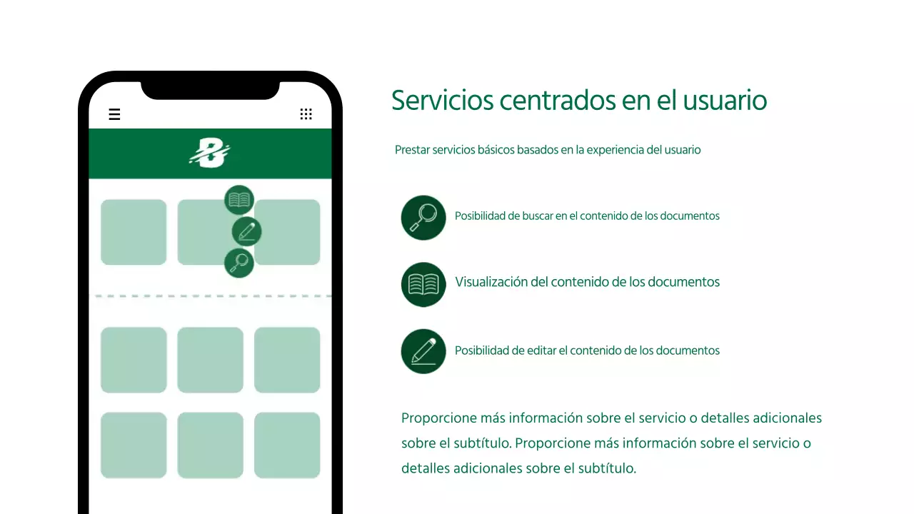Guía de servicio verde, limpia y resistente