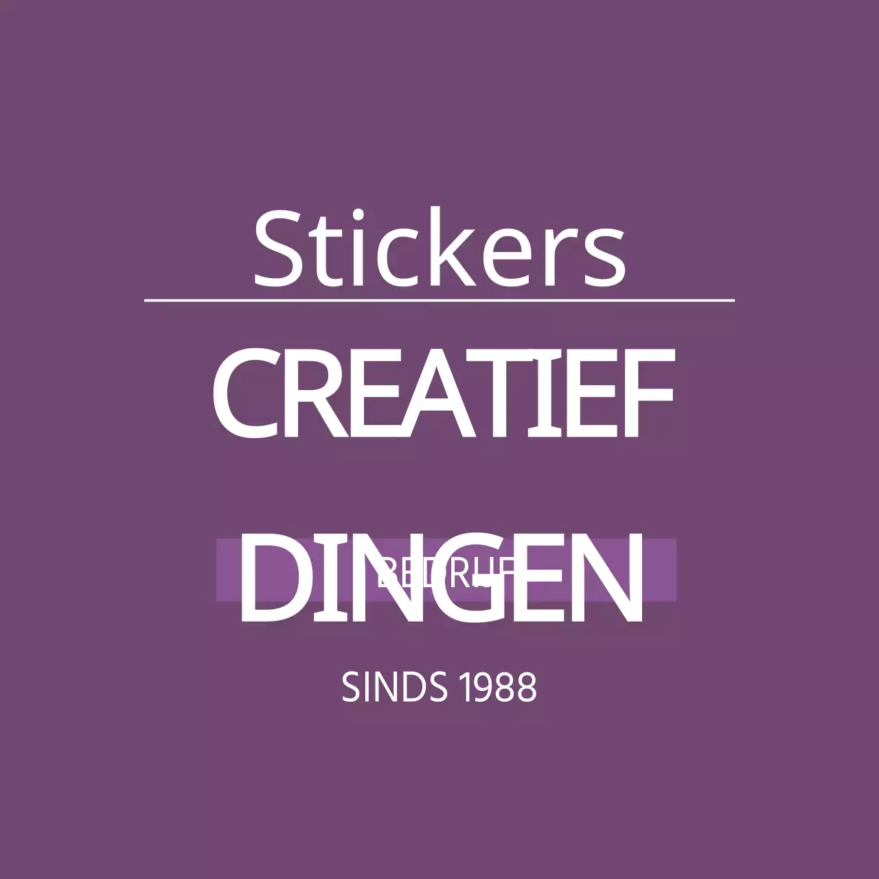 Zakelijke stickers