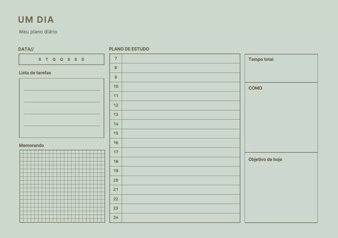 Agenda diária