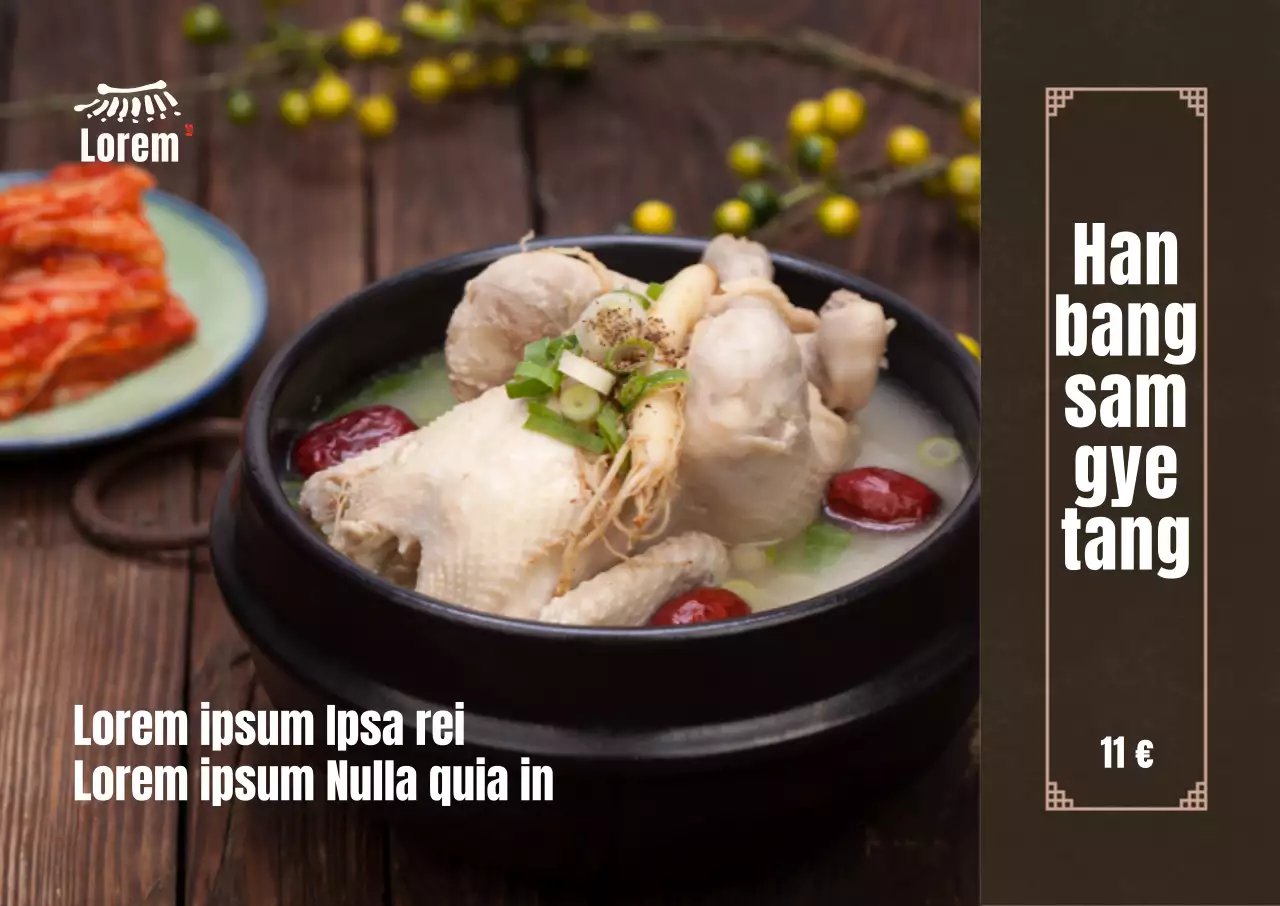 Poster paysage shabu-shabu pleine image