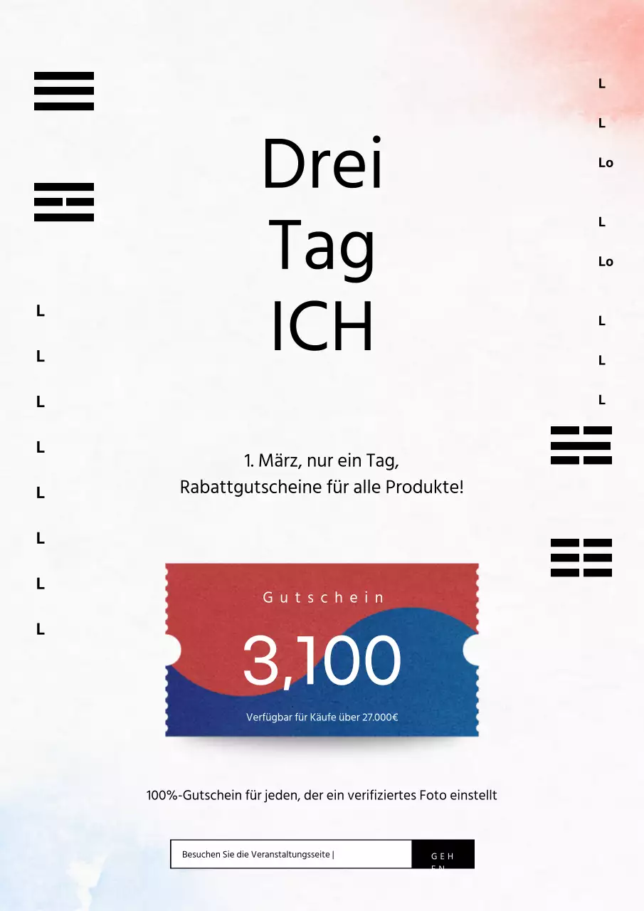 1. März nur für einen Tag