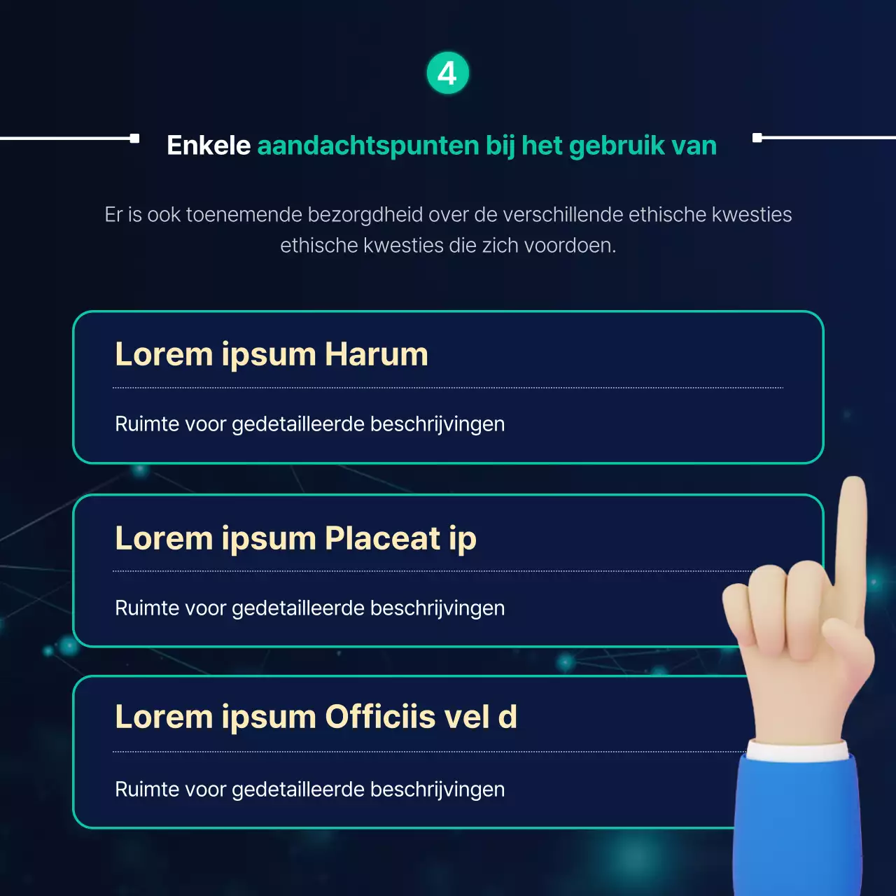 Chatbotmaterialen voor een marineblauw robotkarakterconcept