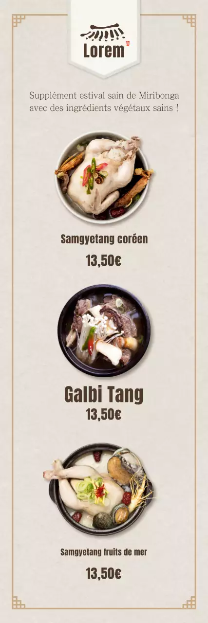 Bannières de cérémonie traditionnelles