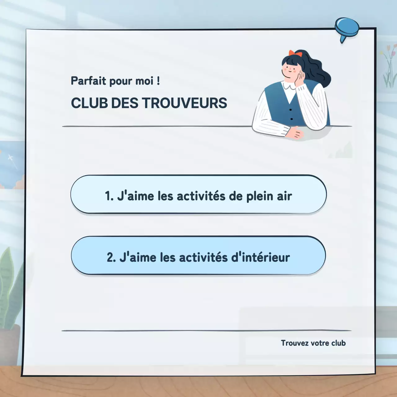 Concepts de tests psychométriques avec de jolies illustrations