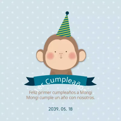 Mong cumple un año