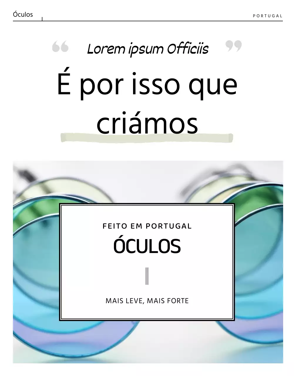Moda/Bens/Roupa para os olhos (1)