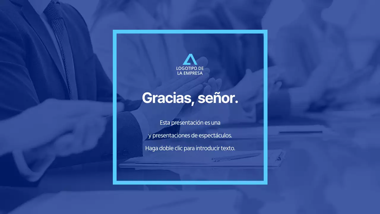 Carta de empresa minimalista