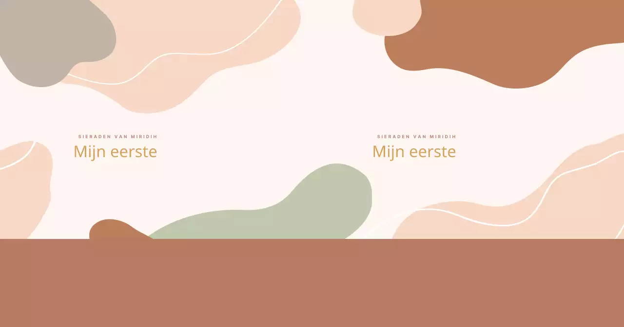 Sieradenwinkel Beige Sensuele Vormen en Patronen