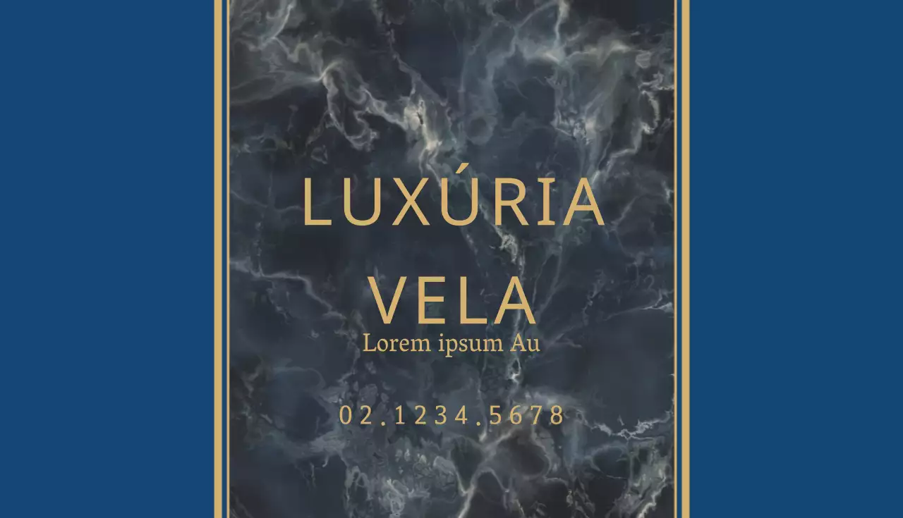Vela de luxo