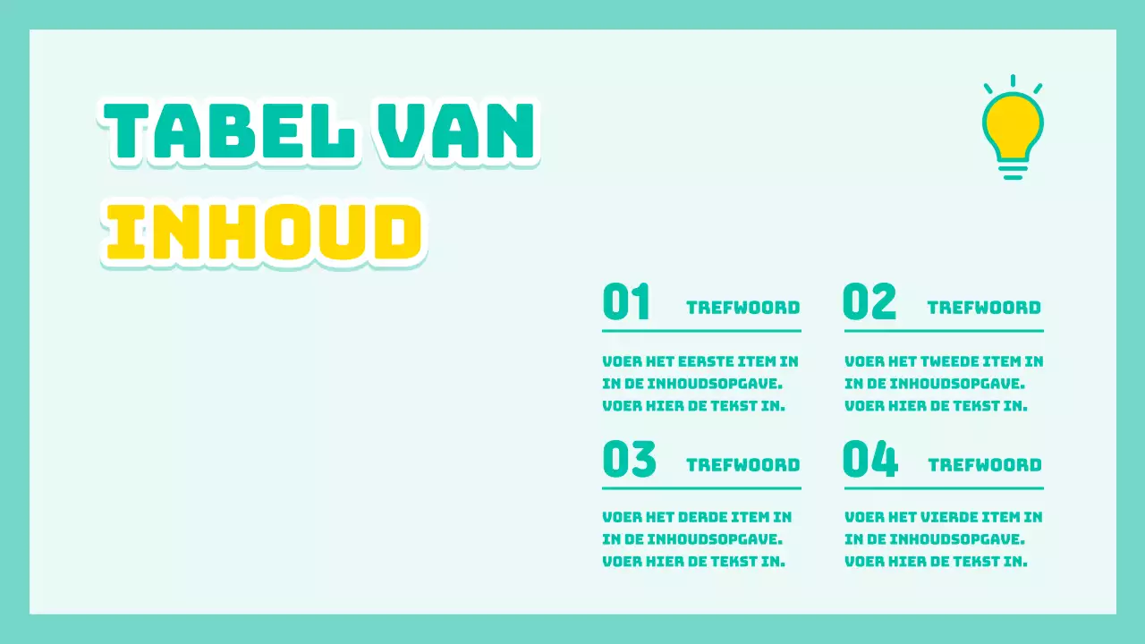 Keurige Mint Presentatie