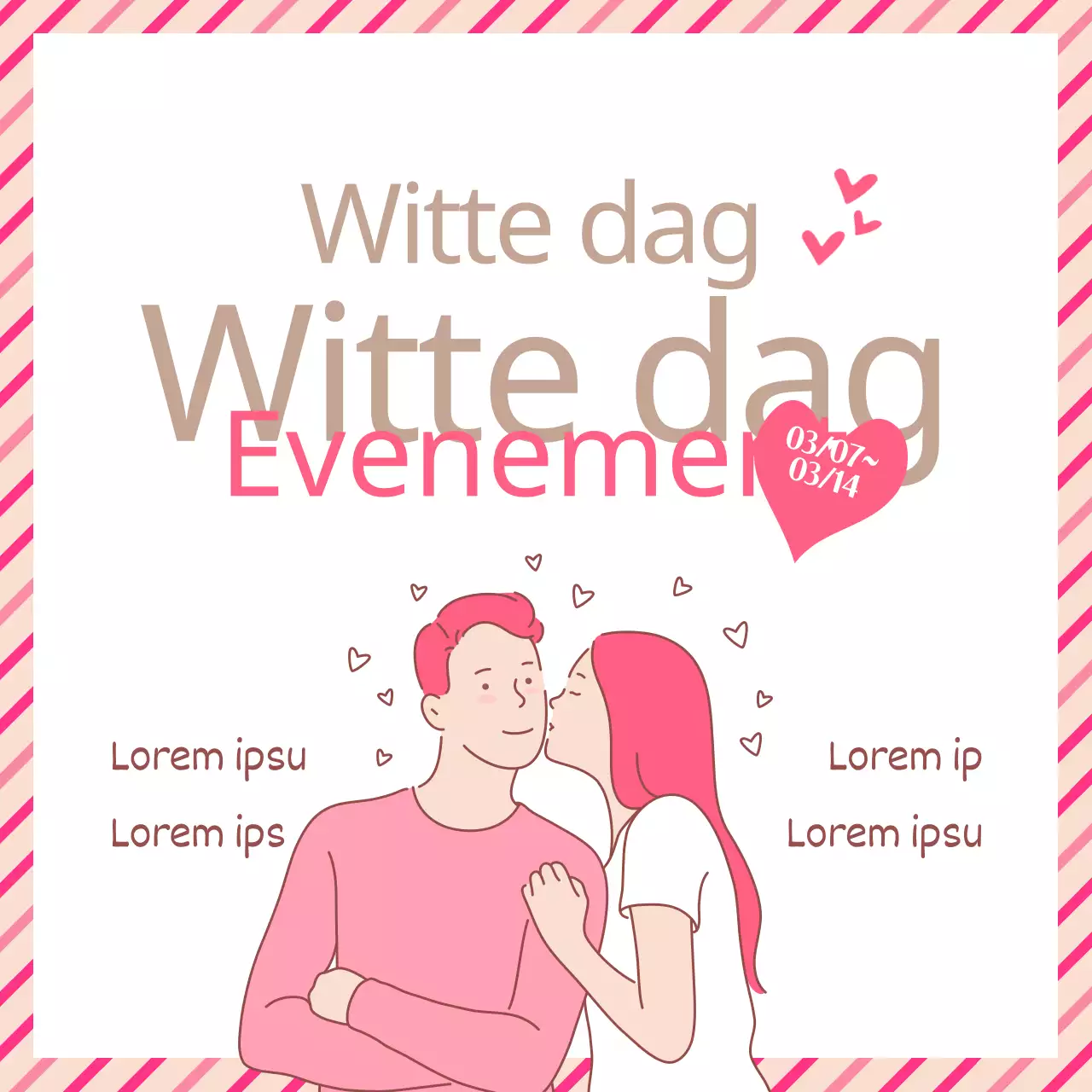 Evenementen op witte dag