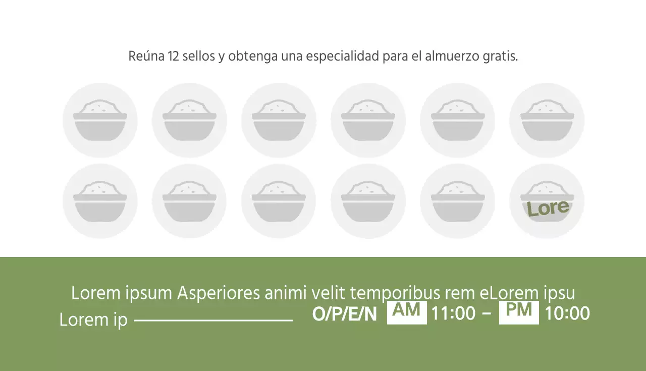 Comida casera del día