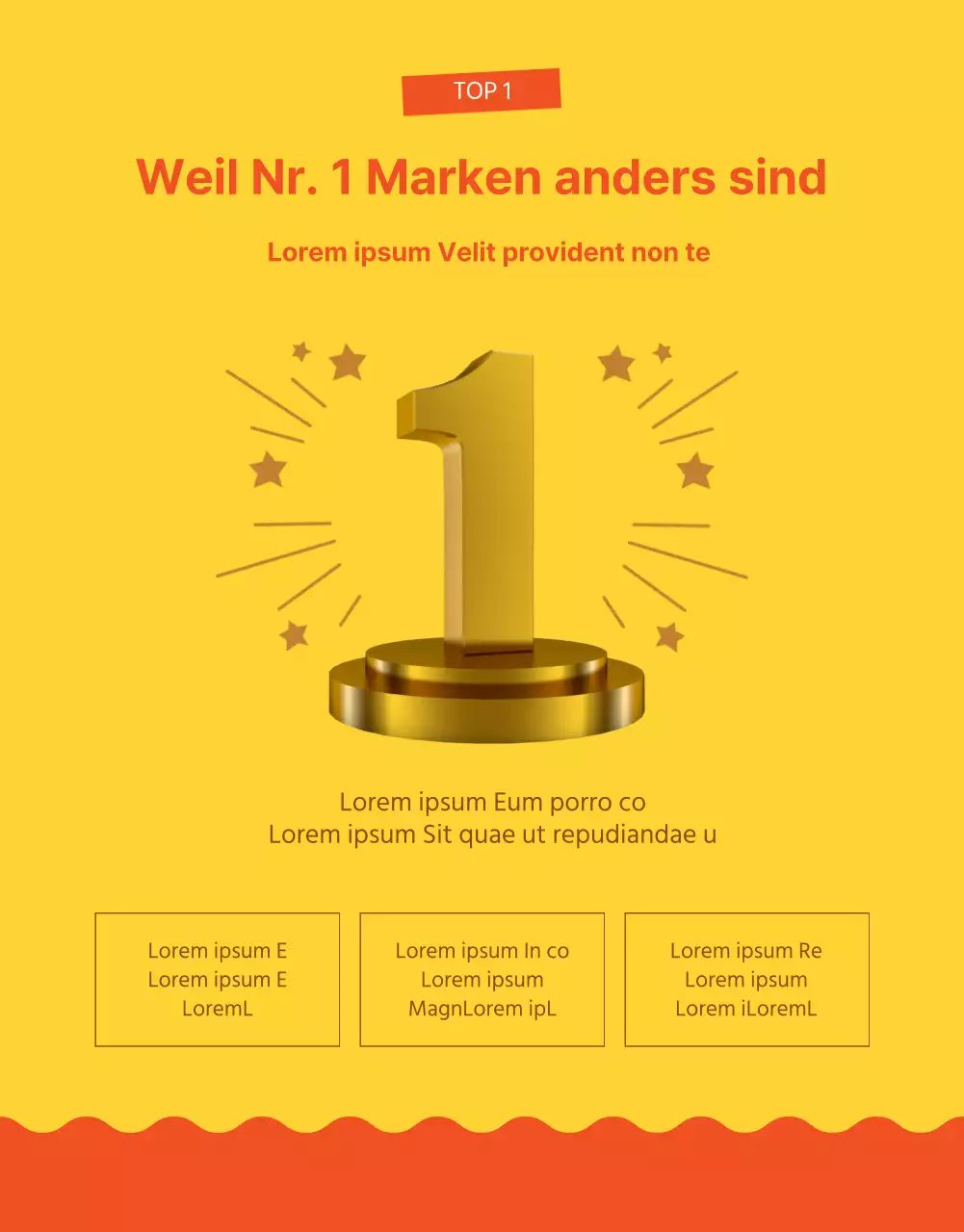 Blau gelb orange Grundschulbildung Thema