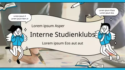 Hellblaues, niedliches Illustrationskonzept für einen Club YouTube-Miniaturansicht